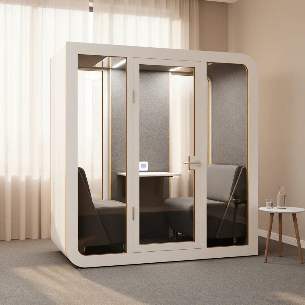 Silentbox Duet, cabine deux personnes pour entretien confidentiel