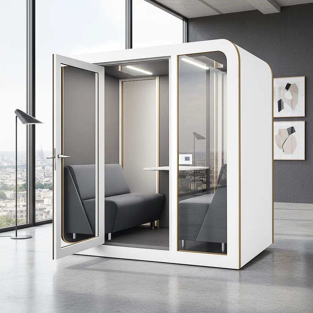 Silentbox WorkPod, cabine six personnes pour comité de direction